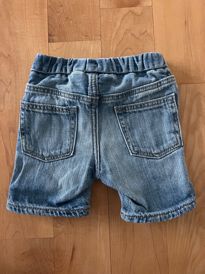 Gap Denim Baby Shorts 0-3 Months, Kids 3 Month (0-3M)