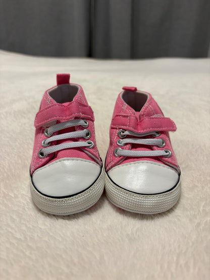Pink converse shoes , Shoes 2 (Baby: 0-12 mth)