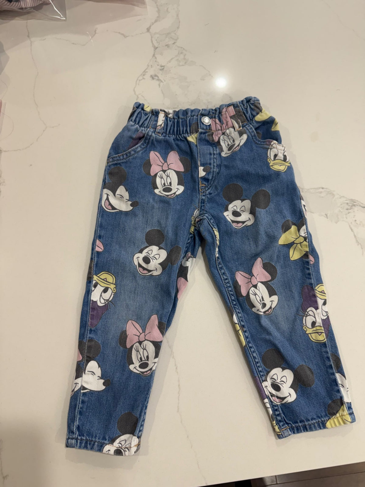 Mickey/minnie jeans , Kids 3T