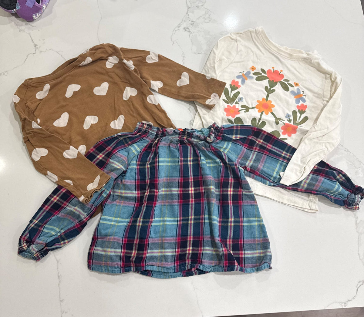 Long sleeve shirt bundle , Kids 4/4T