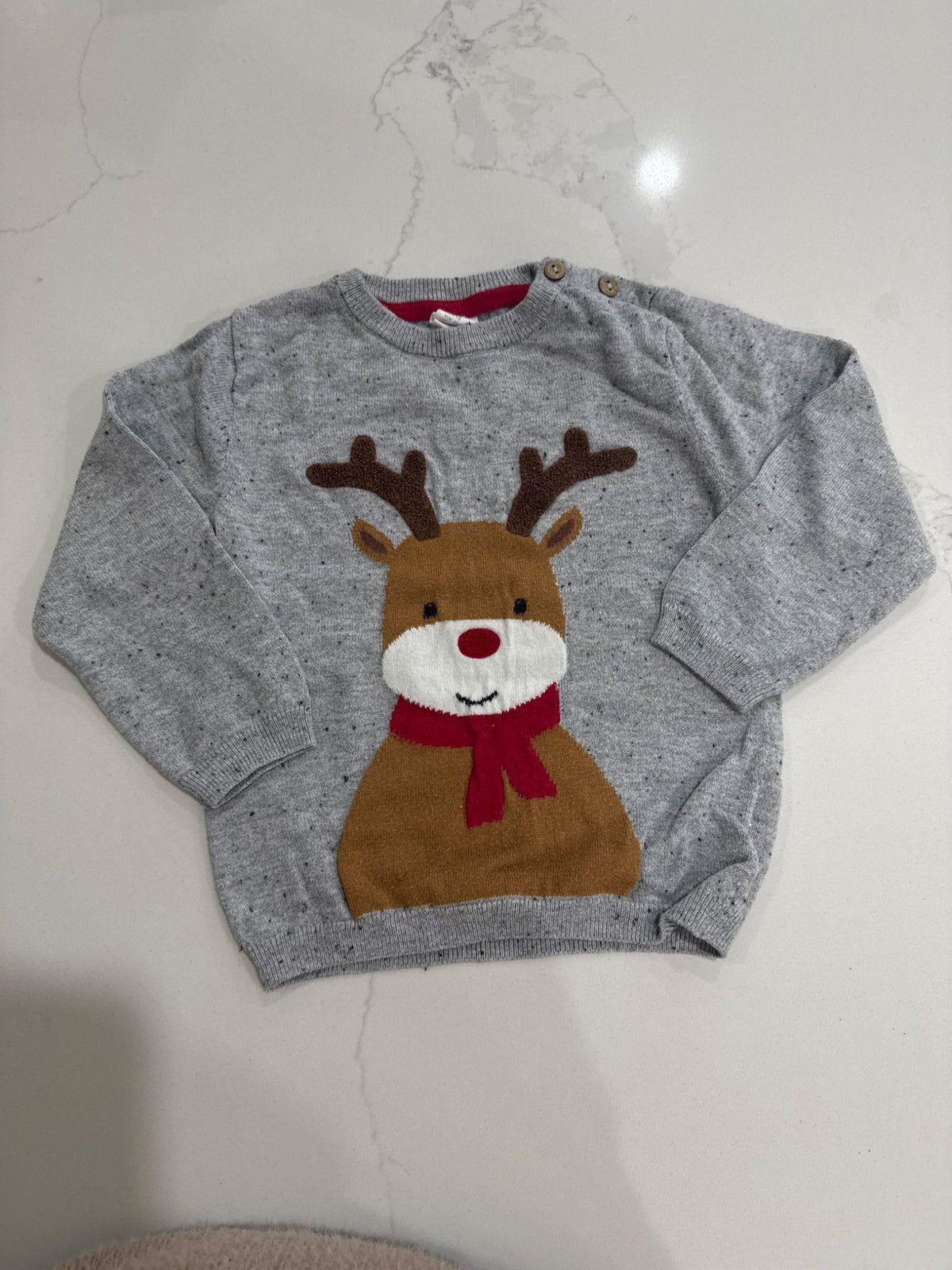 Reindeer sweater, Kids 2T