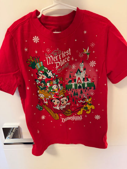 Disneyland Holiday shirt, Kids 7