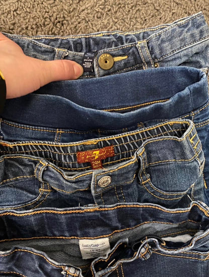 Set of 4 toddler girl jeans , Kids 24 Month (18-24M)