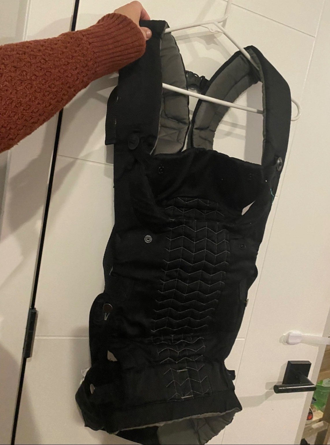 Infantino black baby carrier