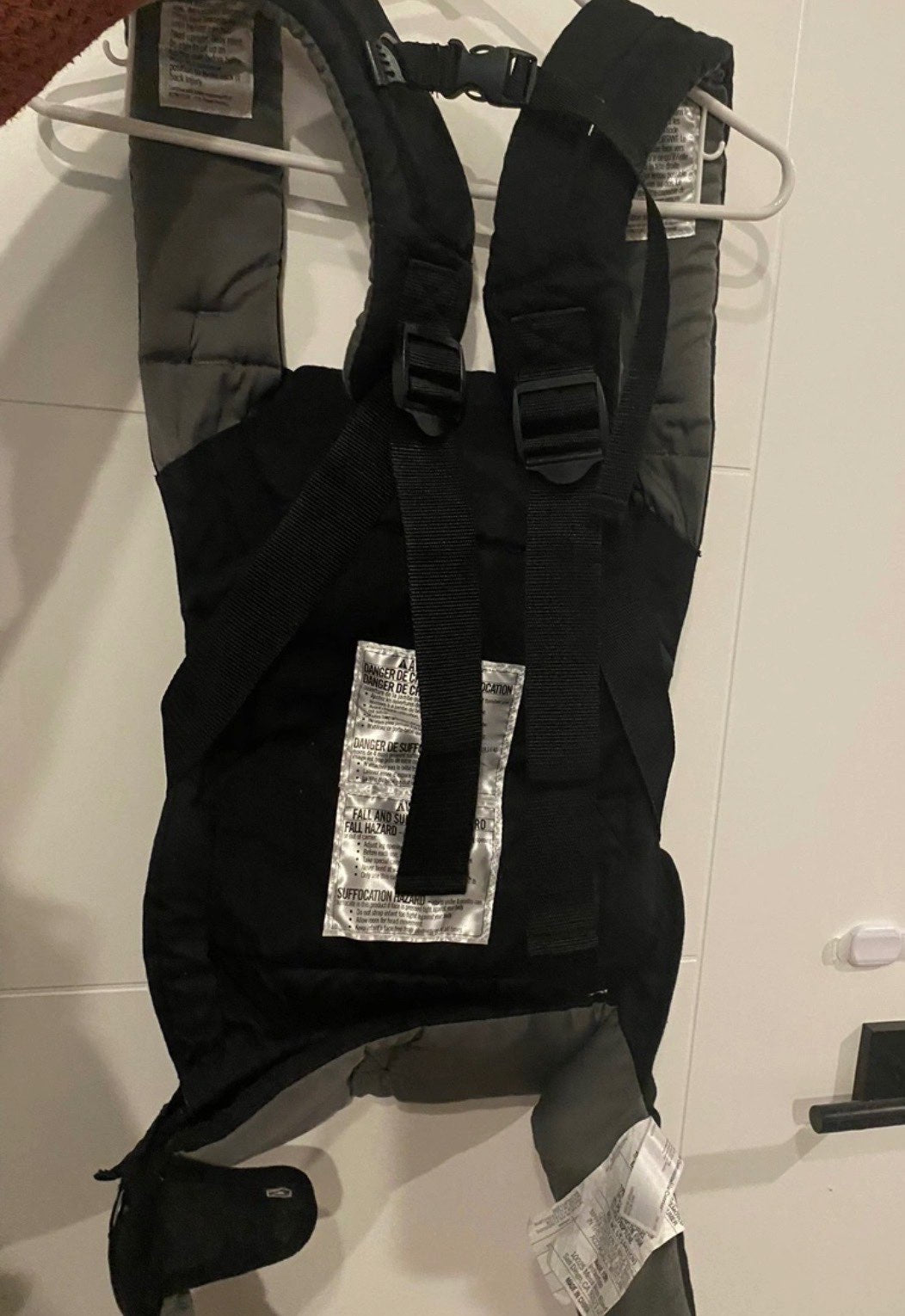 Infantino black baby carrier