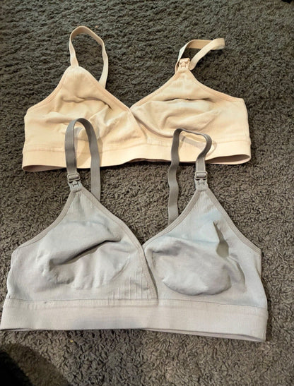 Set of two Medium sized nursing bras