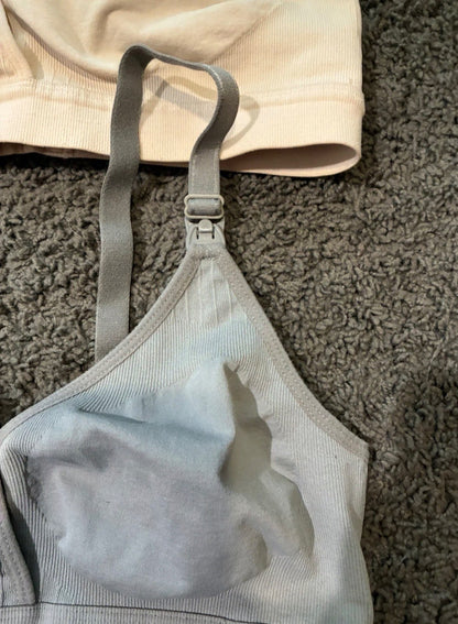 Set of two Medium sized nursing bras