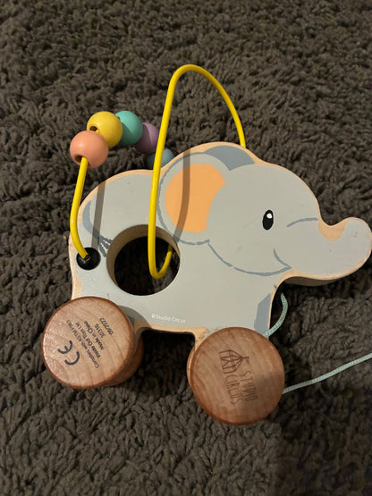 Small Wooden elephant toy