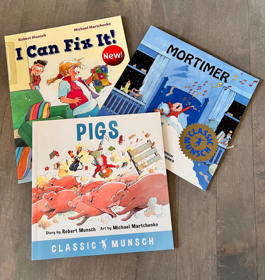 Robert Munsch 3 book bundle