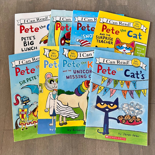 First Level Pete The Cat book bundle