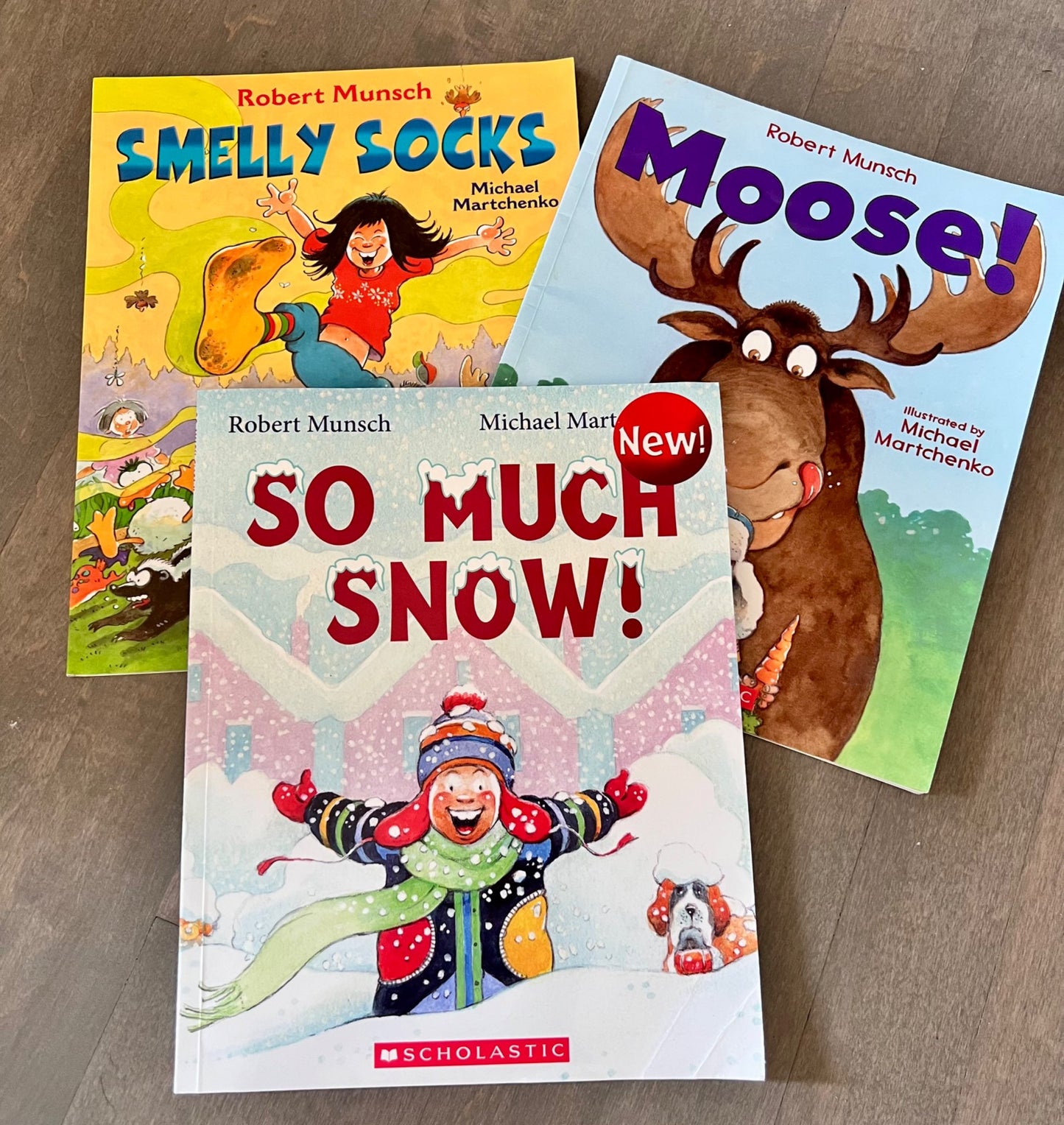 3 book Robert Munsch book bundle