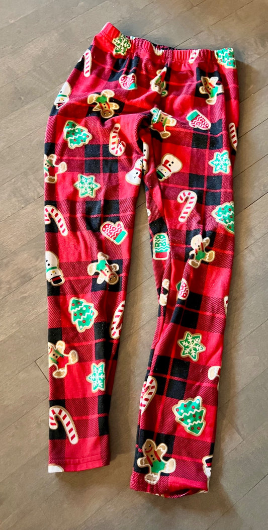 Christmas pajama pants, Kids 7 & 8 (small)