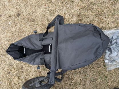 City Select Baby Jogger Double Stroller + 2nd Seat + Bassinet + Accessories