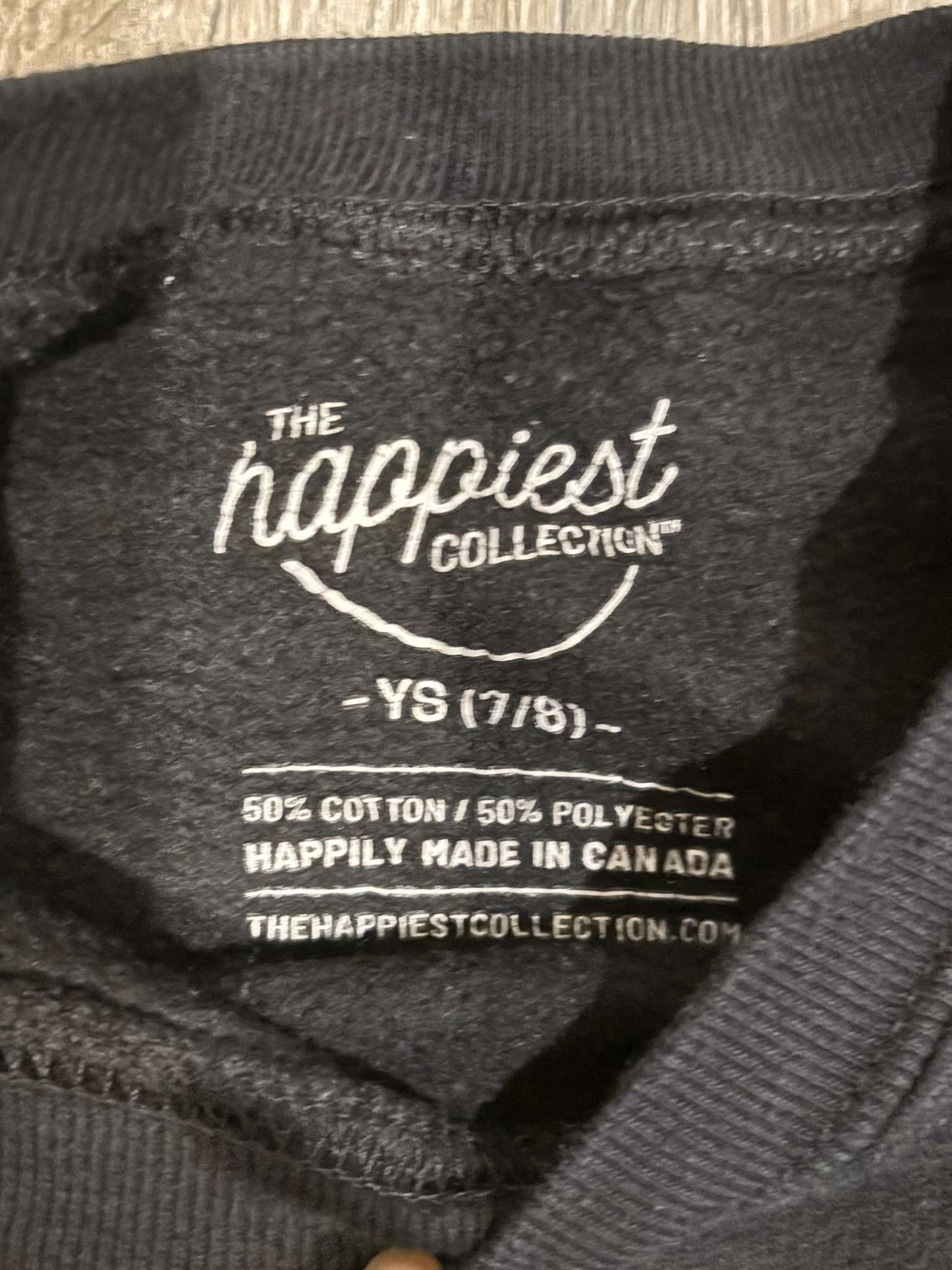 Happiest With My Books Sweatshirt - Youth Small (7/8), Kids 7 & 8 (small)