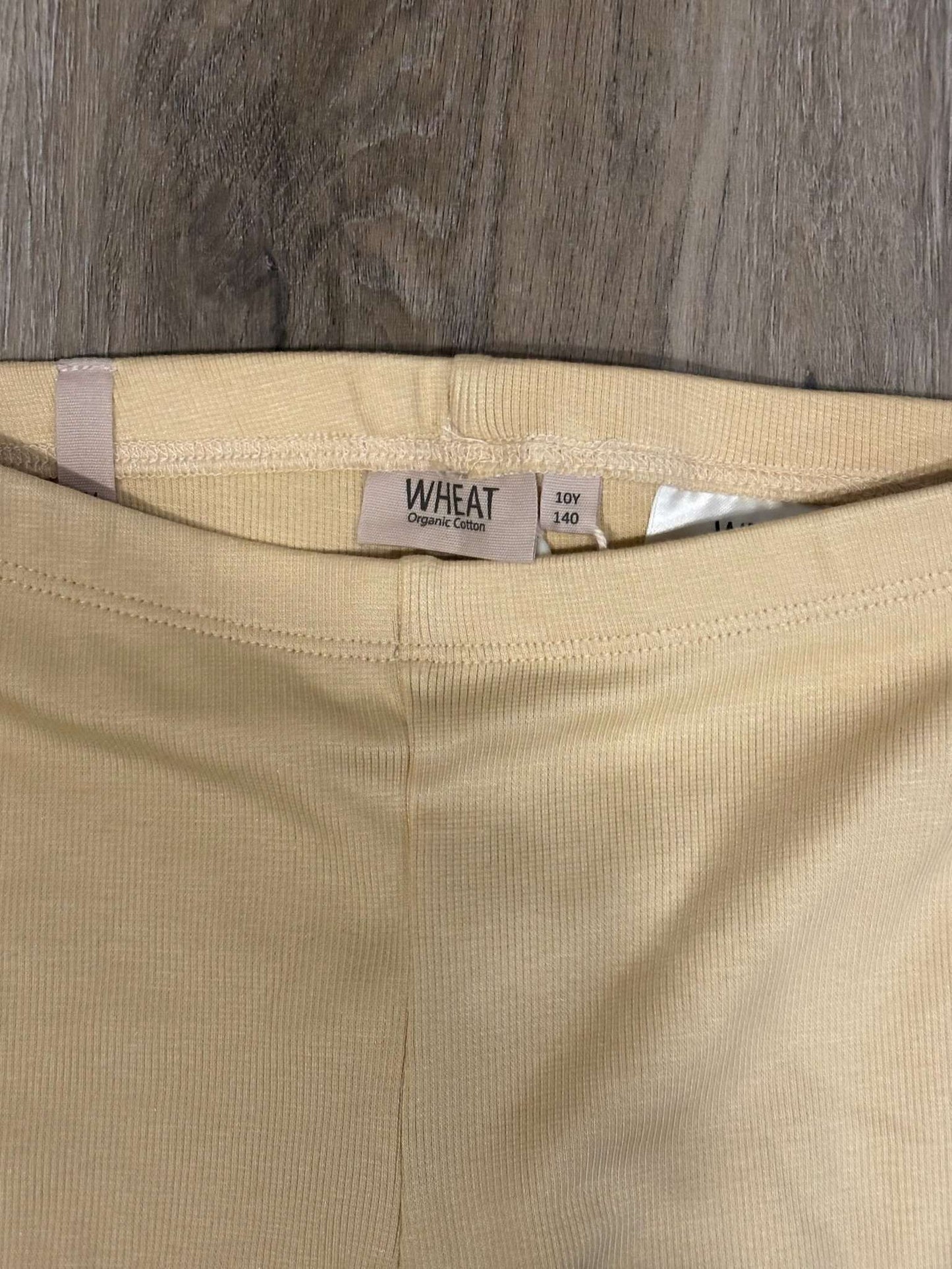 Wheat Kids Organic Cotton Ribbed Leggings NWT Size 10, Kids 10 (medium)