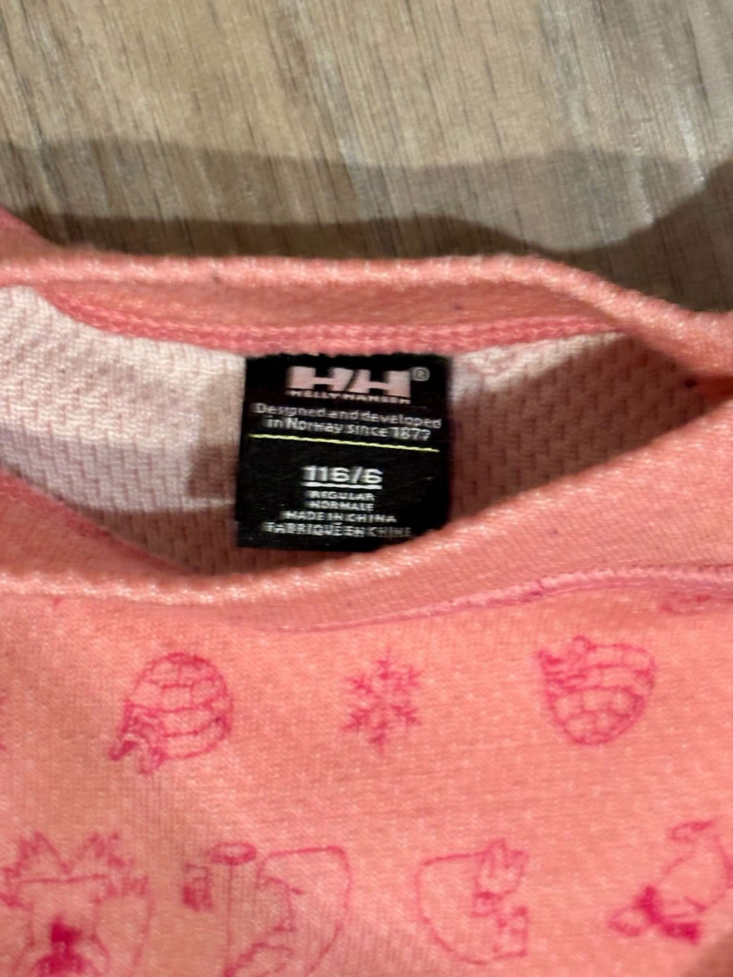 Helly Hansen Base Layer Size 6, Kids 6/6X (extra small)