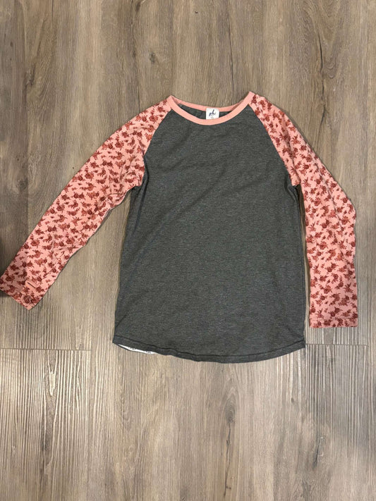 PK Beans Long Sleeved Top Size 8, Kids 7 & 8 (small)