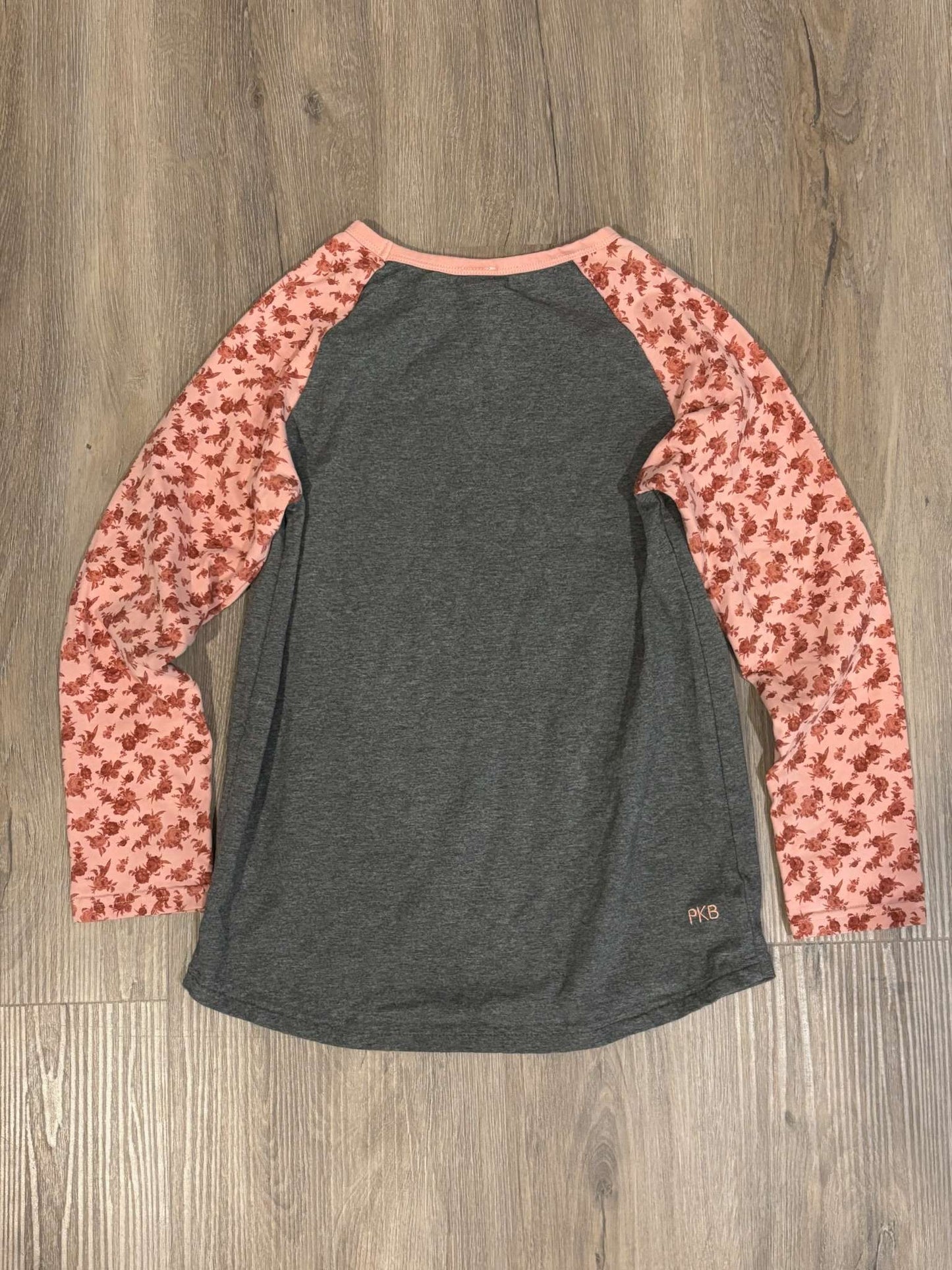 PK Beans Long Sleeved Top Size 8, Kids 7 & 8 (small)