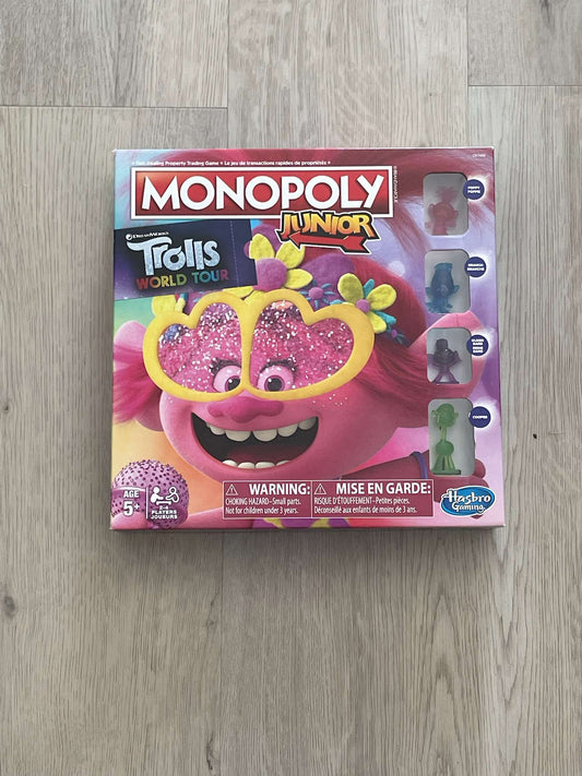 Monopoly Junior Trolls World Tour Edition