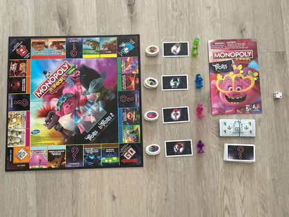 Monopoly Junior Trolls World Tour Edition