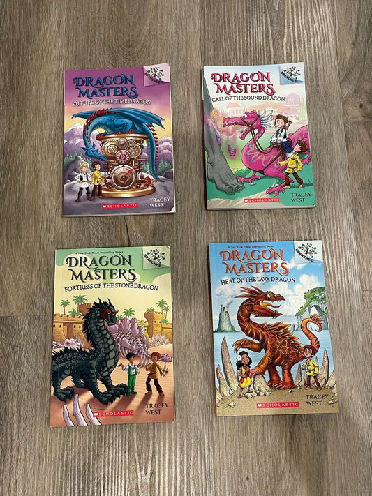 Dragon Masters Book Bundle #15-18