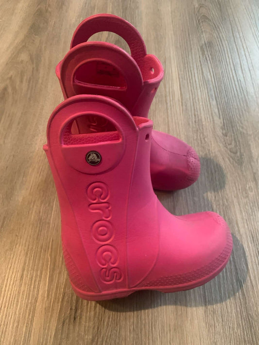 Crocs Handle It Rain Boot Size 9, Shoes 9 (Toddler:2-4yr)