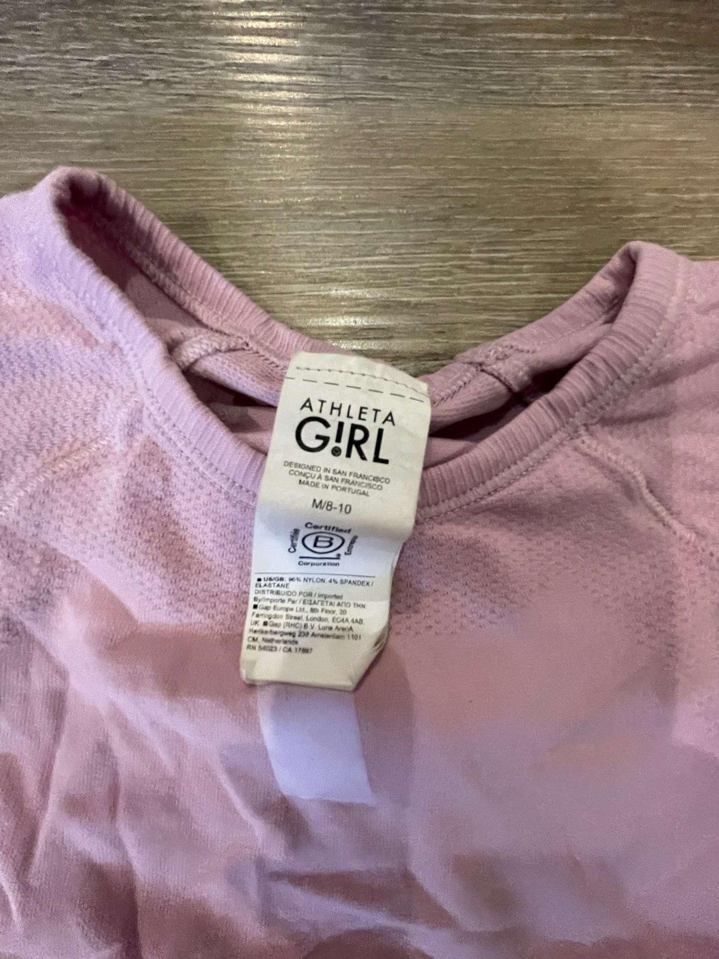 Athleta Girl T-shirt Size M, Kids 8