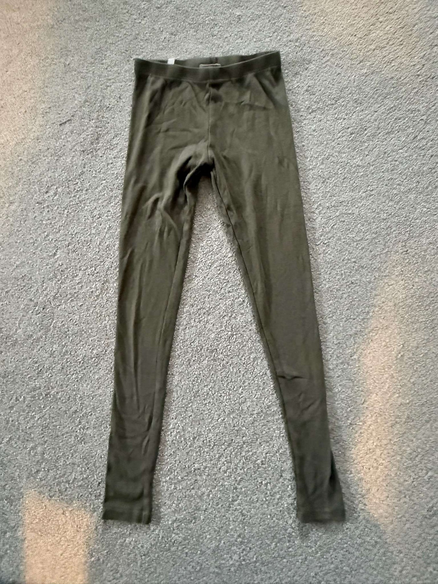 Wheat Rib Leggings - Cotton (Retail: $34.95), Kids 8