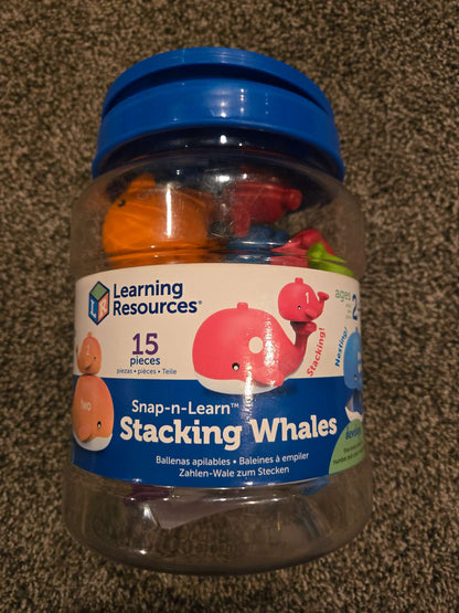 Learning Resources Stacking Whales