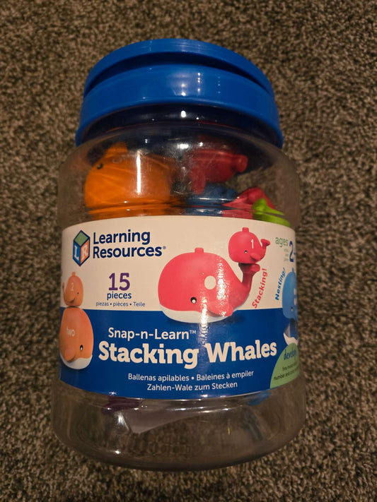 Learning Resources Stacking Whales