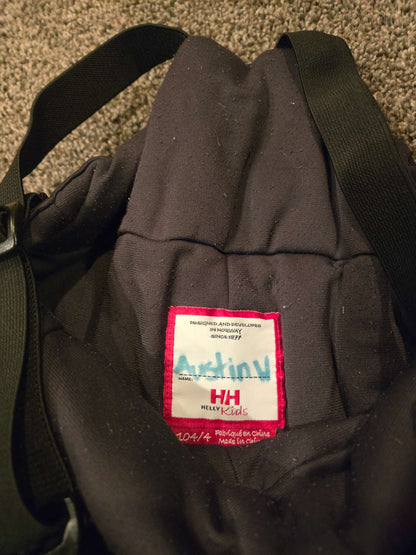 Helly Hansen 104/4 Regular Bibbed Snow Pants , Kids 4/4T