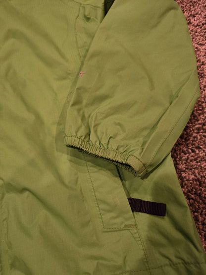 North Face XS Green Shell Jacket, Kids 6/6X (extra small)