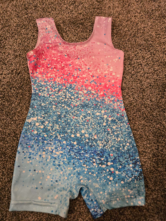 3T Sparkly Gymnastics Leotard, Kids 3T