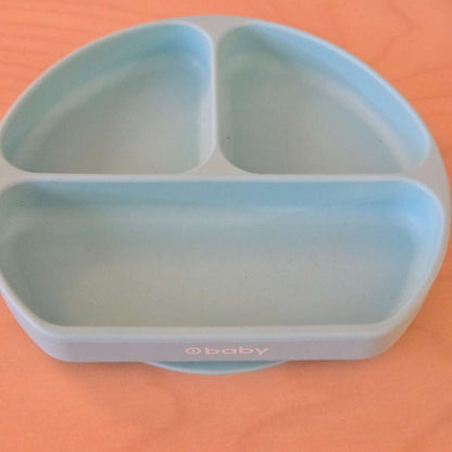 Silicone Plate Set - Green & Blue