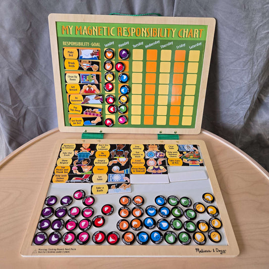 Melissa & Doug - Magnetic Responsibility Chart - Chore Chart