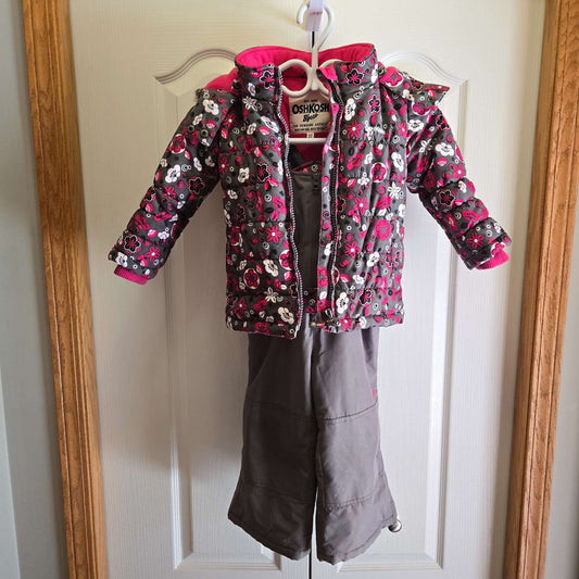 OshKosh Snowsuit 3T - Snowpants have wear on the cuff - Pls Check Photos!, Kids 3T