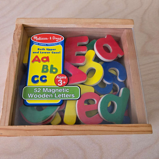Melissa & Doug Magentic Wooden Letters