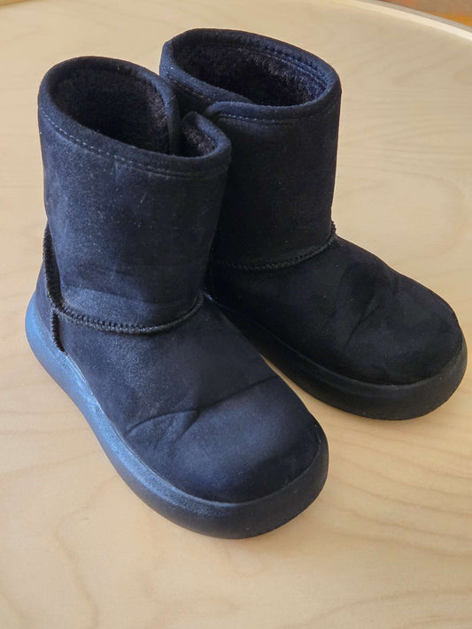 Joe Fresh Size 10 - "Suede" Kid Girls' Cozy Boots, Shoes 10 (Toddler:2-4yr)