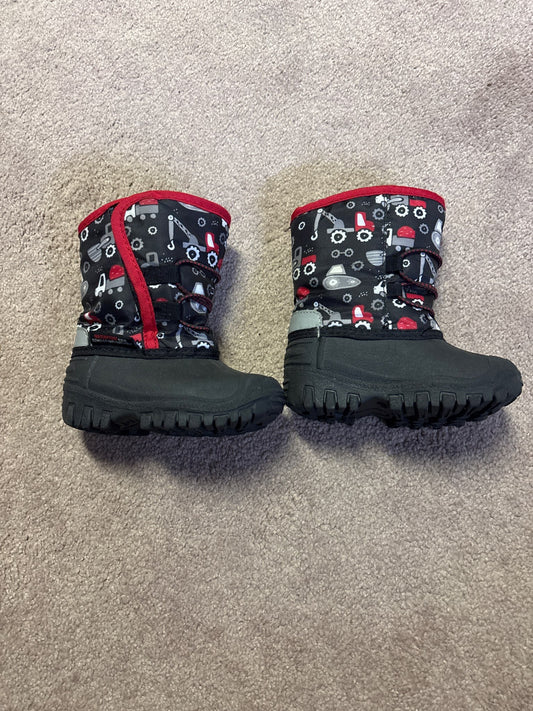 Toddler boys winter boots size 6c, Shoes 6 (Walkers:12-24 mth)
