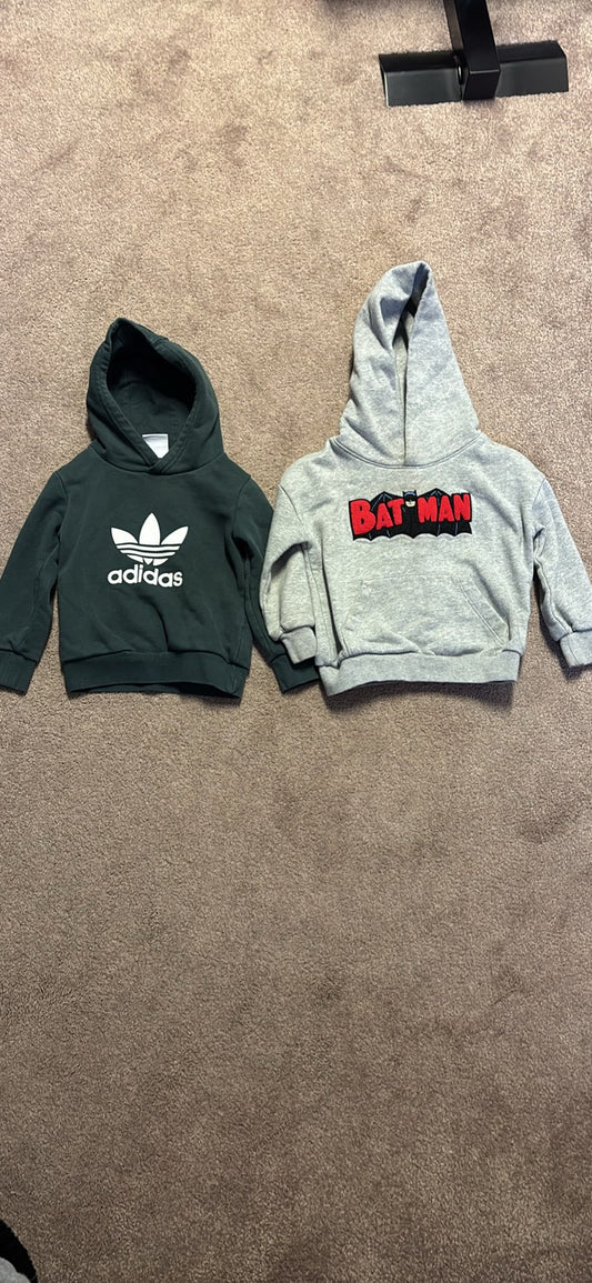 Boys hoodies size 2t, Kids 2T