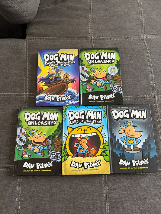 Dog man books