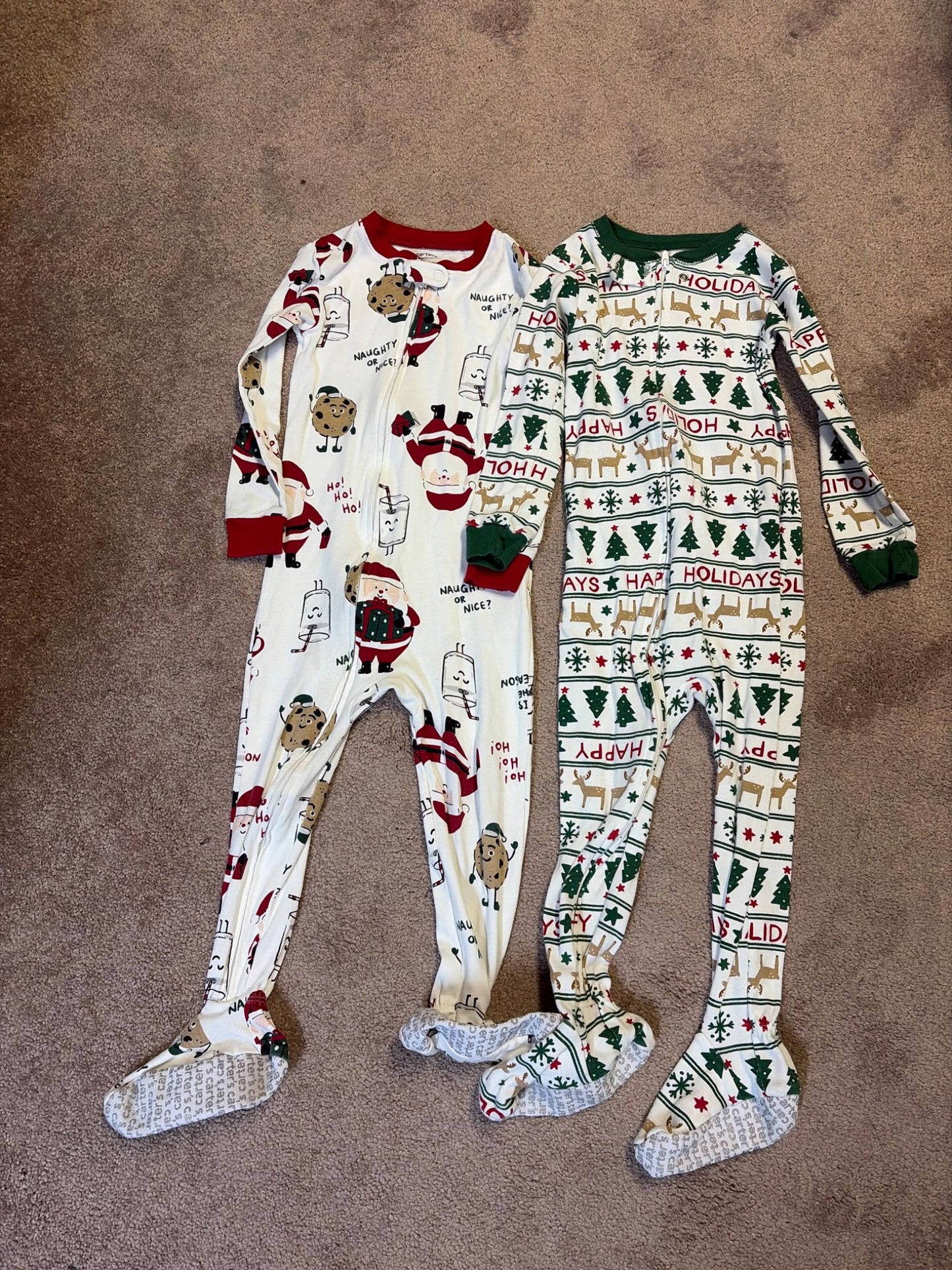 Christmas pjs size 3t, Kids 3T