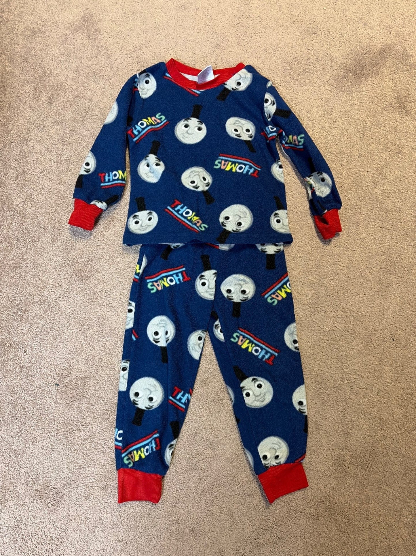 Thomas fleece pjs size 3t, Kids 3T