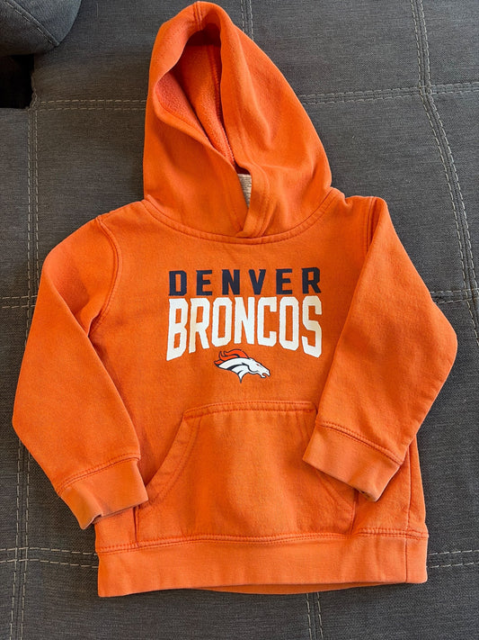 Denver broncos hoodie size 3t , Kids 3T