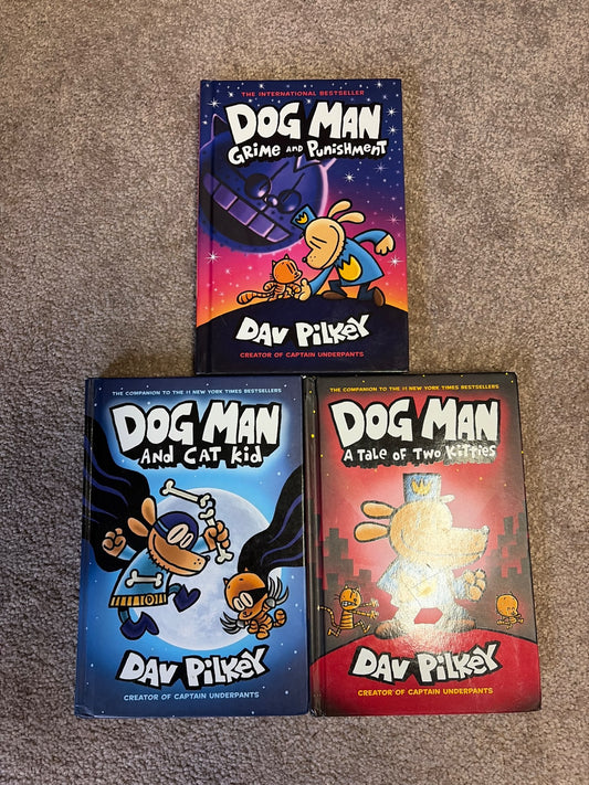 Dog man books