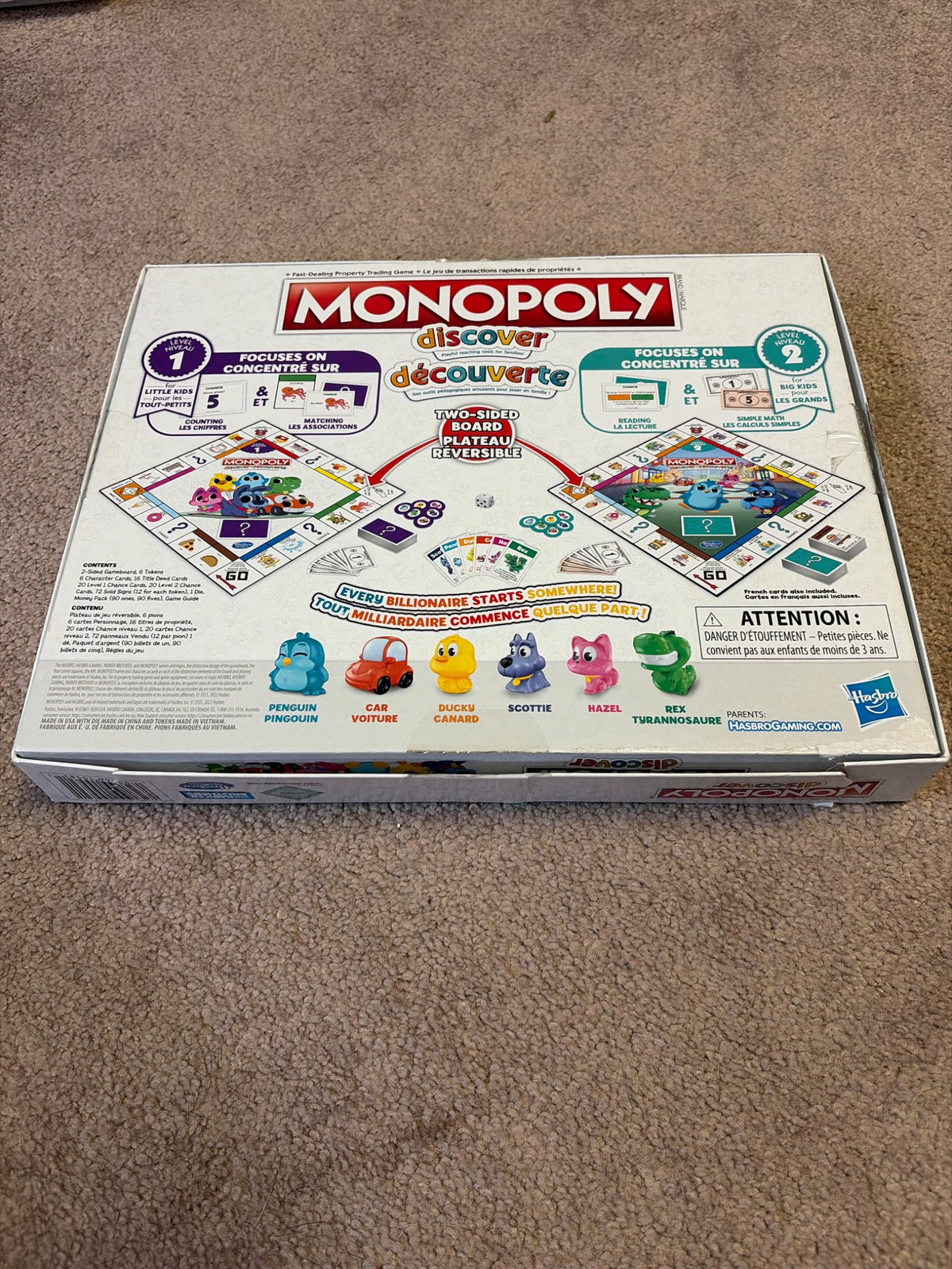 Monopoly discover