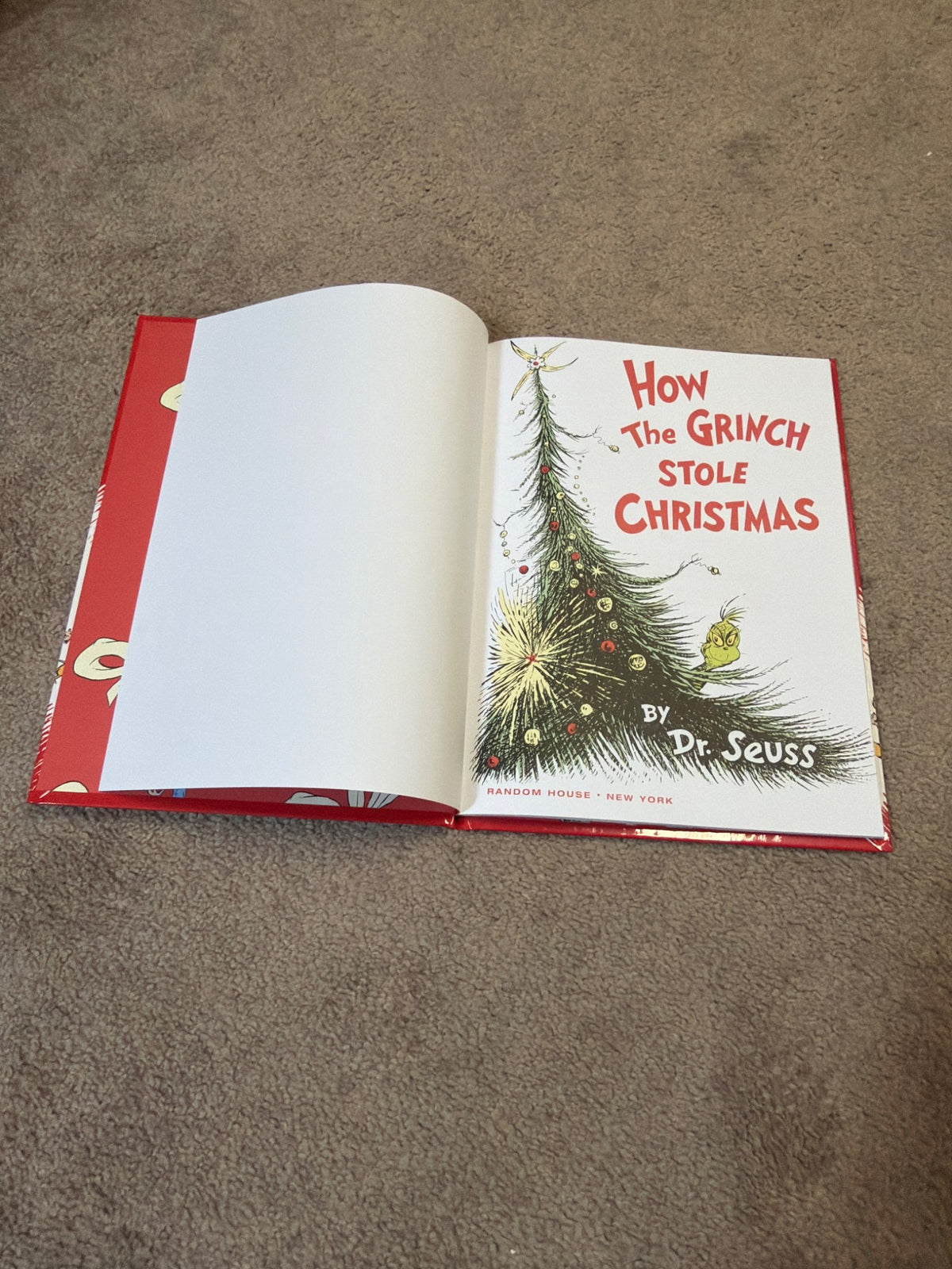 How the grinch stole Christmas hardcover