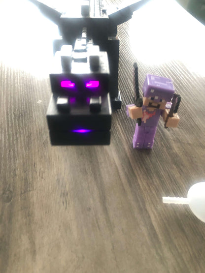 Interactive Ender Dragon vs Steve
