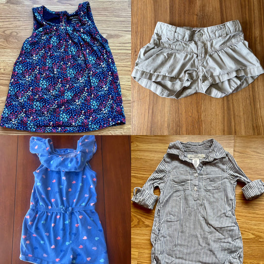 3T Girls Summer Bundle, Kids 3T