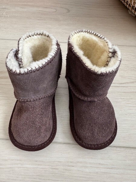 En Fant Leather Suede Boots, Shoes 2 (Baby: 0-12 mth)